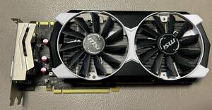 MSI GTX 970 4GD5T 送料無料 動作確認済み (Geforce グラボ グラフィックボード PCI Express ビデオカード)