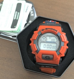 G-SHOCK DW9550 オレンジ G'MIX BPM COUNTER 生産終了 Y2K デザイン や オールド G 好きに も DW-9500 DW-9550 CASIO