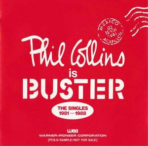 Phil Collins Buster 1981-88★プロモーションサンプラーCD フィル・コリンズ・バスター