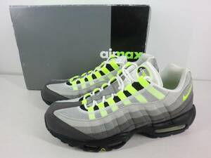 A3218 NIKE AIR MAX 95 ナイキ エアマックス サイズ28cm イエローグラデ 554970-071 靴 スニーカー 中古