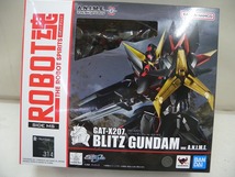 C4758★ROBOT魂 機動戦士ガンダムSEED GAT-X207 ブリッツガンダム ver. A.N.I.M.E. フィギュア 開封済中古_画像4