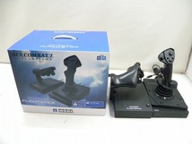 C4803★HORI 『エースコンバット7 スカイズ・アンノウン』 フライトスティック for PS4 一部欠品有 ※PCにて動作確認済 中古現状渡し_画像1