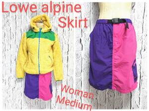 * free shipping * Lowe alpine nylon skirt low Alpine skirt Woman Medium