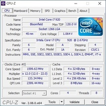 LGA1366 i7 920 2.66GHz SLBEJ 274 4980/60111_画像6