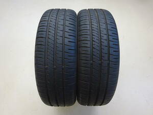 T-24　DL ENASAVE EC204　★165/50R15 73V★　2本　溝あり 約9分山　高年式 2022年式　ダンロップ エナセーブ　軽自動車　に是非！