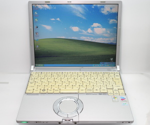 Panasonic Let’s note W4 CF-W4JWCAXC/PentiumM 753(1.2GHz)/1GBメモリ/HDD60GB/DVDマルチ/12.1TFT XGA/WindowsXP Professional SP2 #0112