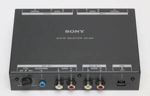 SONY XA-300 AUX・USB 外部入力セレクター 中古