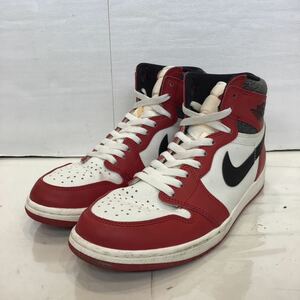 【NIKE ナイキ】DZ5485-612 AIR JORDAN 1 RETRO HIGH OG CHICAGO LOST&FOUND エアジョーダン1 レトロハイOG 27.5cm レザー シカゴ 2309oki