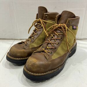 【Danner ダナー】30420X Danner Light ダナーライト マウンテンブーツ ゴアテックス USA製 US8 ブラウン ベージュ レザー 2401oki