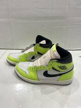 【NIKE ナイキ 】555088-702 ハイカットスニーカーAIR JORDAN 1HIGH OG エアジョーダン1ハイオージー 28cm 蛍光カラー メンズ 2401oki_画像3