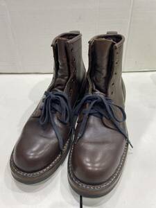 [WHITE*S BOOTS White's Boots ]350BC race up boots US10 Brown leather SMOKE men's 2401oki