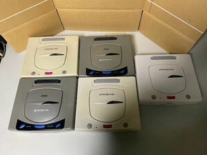 N1009/ 5台セット　SEGA HST-3220×3/HST-3210×1/ HST-3200×1 動作未確認