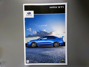 カタログ■ＷＲＸ　ＳＴＩ◇２０１６年４月発行★中古品