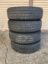 スズキ スペーシアに付いていた ダンロップ EC204 165/55R14 スチールホイールセット_画像1