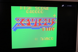 タイニー ゼビウス TINY XEVIOUS NEC PC-6001mkII ゲームソフト PC-6001シリーズ PC-6601 レトロゲーム　