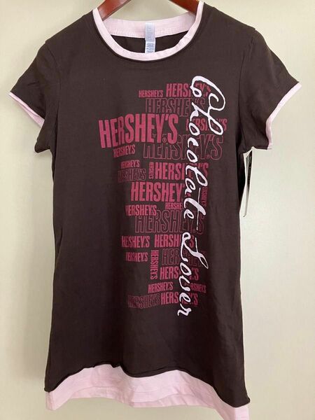 ハーシーズ　Tシャツ　タグ付き　Hershey’s chocolate レディース
