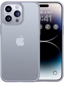 CASEKOO iPhone 15 Pro 用 ケース 耐衝撃 滑り止め 指紋防止 米軍MIL規格 マット仕上げ ストラップホール付き SGS認証 耐衝撃