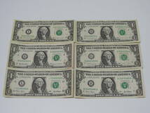 貨幣祭 USドル 紙幣 外貨 アメリカ ドル 計71ドル 20ドル札 x2 10ドルx2 5ドルx1 1ドルx6 外国紙幣 USA DOLLAR_画像8