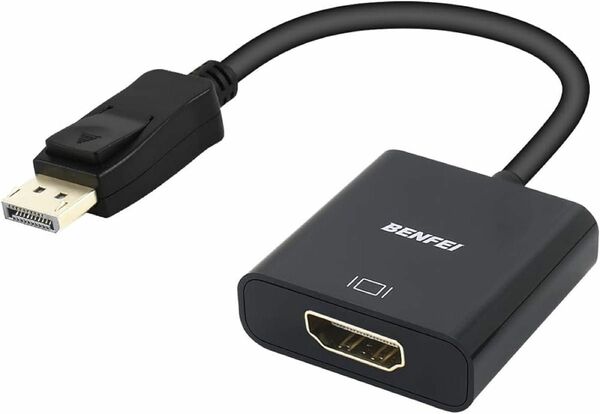 BENFEI 4K アクティブ DisplayPort-HDMIアダプター PC,ラップトップ,デスクトップ,タブレット