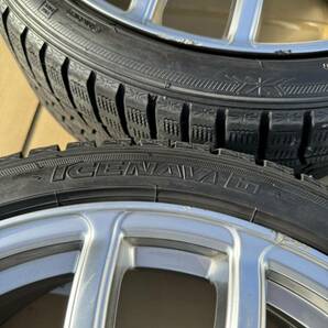 【特価】DCENTI 18インチ 7.5J PCD114.3 アイスナビ6 215/40R18 スタッドレスタイヤ ホイール4本セットの画像3