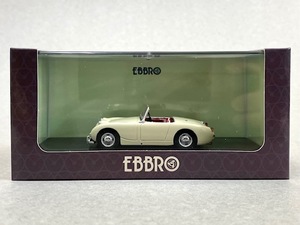 エブロ　EBBRO【 絶版品 】 1/43　オースチン ヒーレー スプライト　Austin Healey Sprite Mk.1 (WHITE) 【44454】