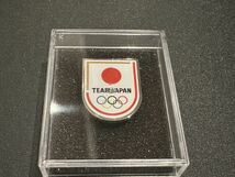 新品　TEAM JAPAN ピンバッジ　日本代表　ジャパンチーム　オリンピック　SAJ パリ五輪　_画像1
