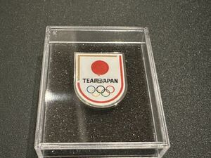 新品　TEAM JAPAN ピンバッジ　日本代表　ジャパンチーム　オリンピック　SAJ パリ五輪　