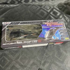 RC FLIGHT HELICOPTER W フライトヘリコプター ブラック 黒