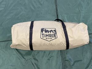 TIMBER ティンバーリッジ　二又可ワンポールテント テント　タープ　アウトドア用品　キャンプ 中古品　mc03018177