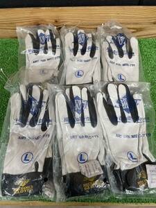 新品未使用品　SNT　革手袋　山羊革メカニック　MEC-779　Lサイズ　手袋　保護手袋　6個セット　mc03009355