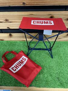 チャムス　CHUMS　MINI　FOLDABLE　STOOL　ミニチェア　チェア　コンパクト　未使用品　mc03019425