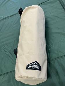 Wolfyok コット アウトドアベッド 収納バッグ付き キャンプ 2way 軽量 キャンプ用品 中古 美品　アウトドア用品　mc03019521