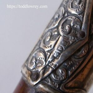 【クリッチリー氏の為の特別な1本】イギリス アンティーク ステッキ 杖 大曲 銀 シルバー◆◆Antique Walking Stick with Silver 1898◆の画像10