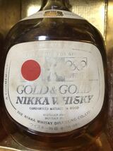 NIKKA ニッカ　G&G ゴールド＆ゴールド 札幌冬季オリンピック　記念ボトル 1972 43％ 760ml 水差付き　白びん_画像4