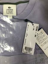 ★新品未使用LACOSTE L!VE レタリングTシャツ Lサイズ_画像3