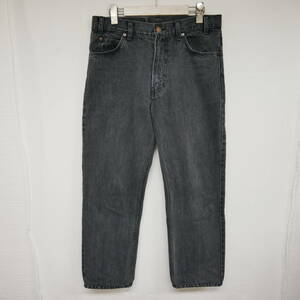 【1円】良好 国内正規 UNUSED アンユーズド 23AW UW1112 14oz denim 5 five pocket pants 5ポケットデニムパンツ 定価30800円 BLACK 黒 2