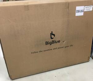 現状品 BigBlue Solarpowa400 ソーラーパネル 400W 太陽光パネル ソーラーチャージャー ソーラー充電器 高変換効 防災グッズ 非常時用