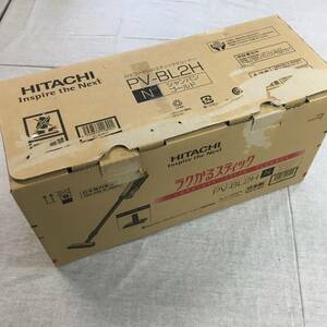 現状品 日立 掃除機 ラクかる コードレス スティッククリーナー PV-BL2H N シャンパンゴールド 日本製 軽量ボディ 自走式