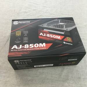 現状品 Apexgaming AJシリーズ 80 PLUS GOLD認証 850W フルプラグインATX電源 PSU AJ-850M-JP PSEケーブル