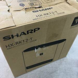 現状品 シャープ プラズマクラスター 加湿 セラミックファンヒーター HX-RK12-T ブラウン プラズマクラスター7000