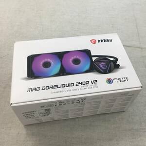 現状品 MSI MAG CORELIQUID 240R V2 CPUクーラー