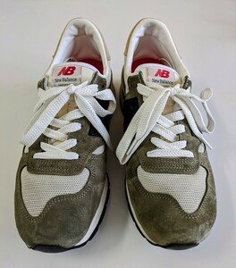 New Balance ニューバランス M990WG1 9 1/2 27.5cm 中古品