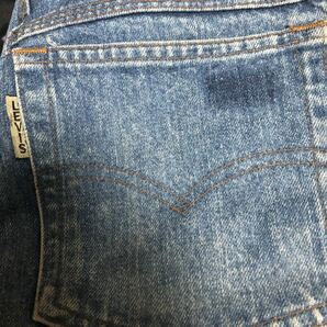 ☆ 【 LEVI'S 】★80's シルバータグ 636 ルーズ スリムジーンズ★W28の画像3