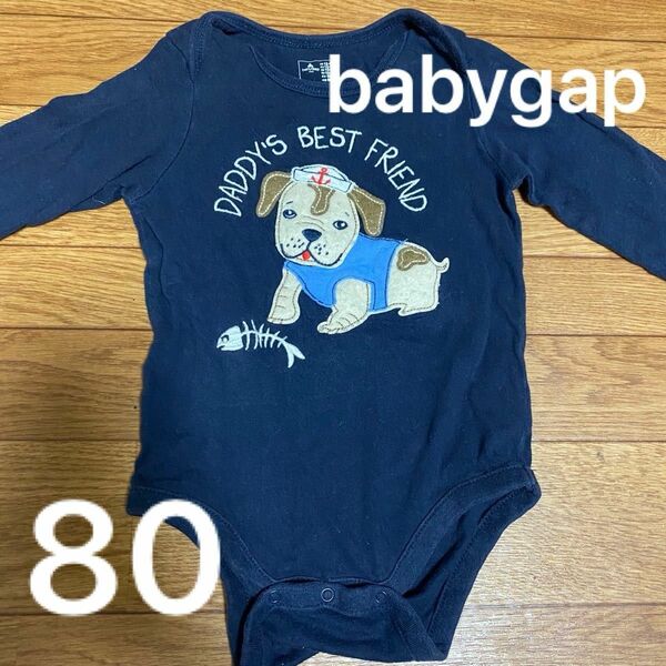 babygap ワンちゃん柄ロンパース　80