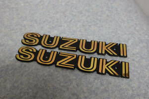 SUZUKI 部品処分 GS400L タンクエンブレム 検 GS400 Gs550 GS750 GT250 GT380 GT550 GT750 GS1000