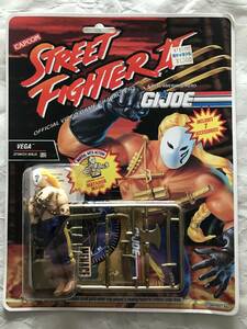 フィギュア　STREET FIGHTER II　#10　ベガ(バルログ)　VEGA(BALROG)　ストリートファイターII　Hasbro　G.I.JOE　1993年当時物未開封品