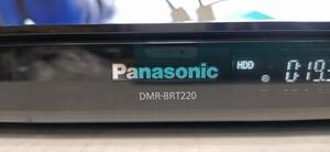 Panasonic DIGA ブルーレイレコーダー DMR-BRT220　※BD-RもBD-REも読み込まず！ ■DVD-R再生 ＆ HDD録画再生はOK　無改造品◆付属品なし