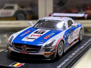 スパーク spark 1/43 Mercedes-Benz SLS AMG GT3 GT Russian Team n°71 - 24H of Spa 2015 [SB117]