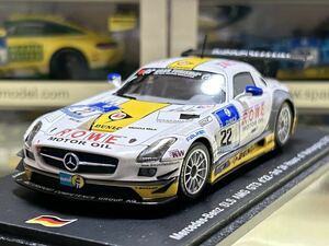 スパーク spark 1/43 Mercedes-Benz SLS AMG GT3 n°22 - 3rd 24 Hours of Nurbrgring 2013 [SG079]