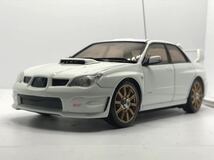 京商 ミニッツ　スバル　インプレッサ　WRX　STI　spec C ホワイト　ジャンク_画像1